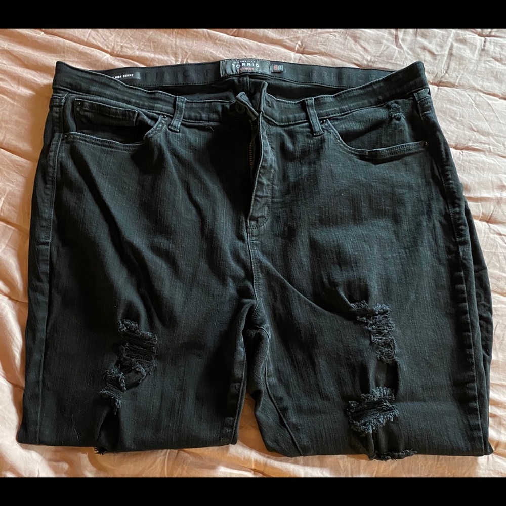 SKY HIGH SKINNY JEAN - PREMIUM STRETCH BLACK